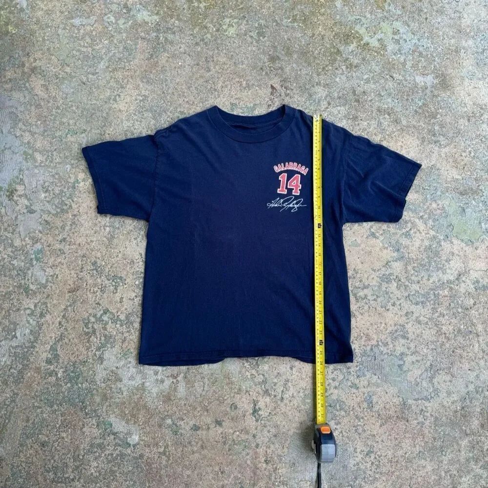 2000 MLB Atlanta Braves Andres Gallaraga Y2K Shirt